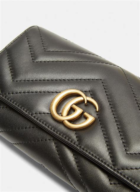 gucci wallet women black